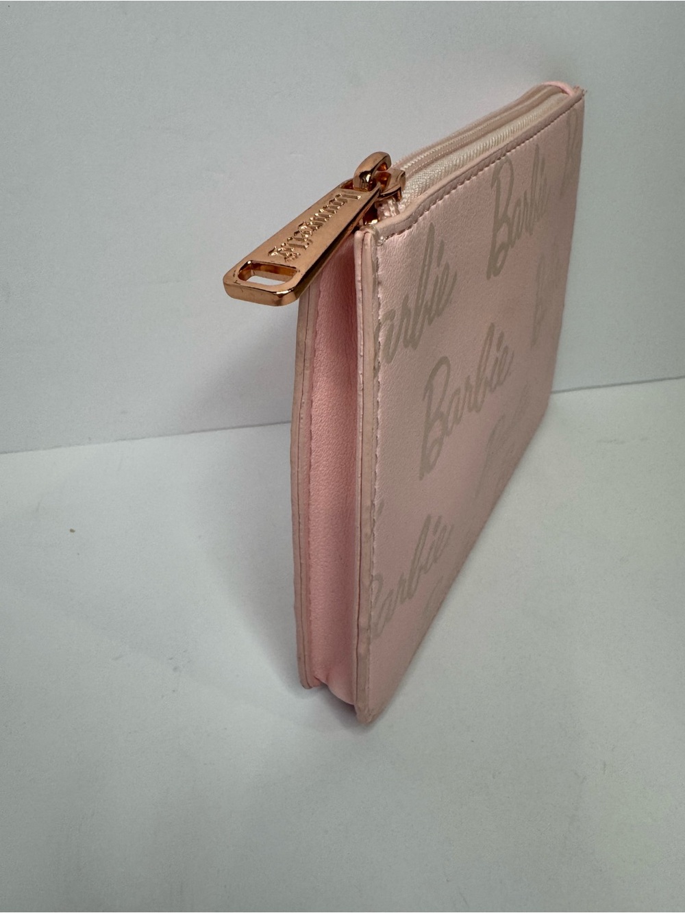 Loungefly Barbie Pink Logo Zip Pouch Cosmetic Bag Wallet Y2K Coquette Barbiecore - Picture 3 of 10